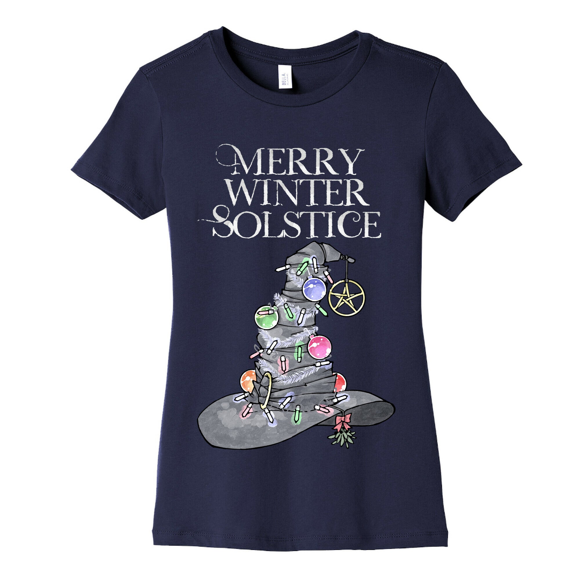 Merry Winter Solstice Women's Cotton Tee